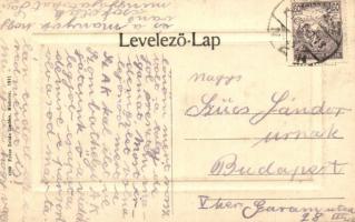 Miskolc, Széchenyi utca, Megay Róbert cukrászdája, Grand Hotel Kepes szálloda; Fodor Zoltán kiadása