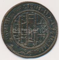 1172-1196. Rézpénz Cu "III. Béla" (1,76g) T:2,2-
Huszár 73., Unger I.: 115