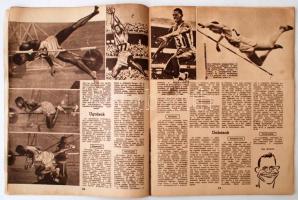 1956 A Melbournei Olimpia, sok fotóval illusztrált nyomtatvány, pp.:62, 30x23cm