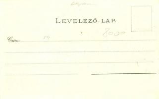 Balatonfüred, Tihany, Künstler-Heliocolorkarte No. 2791. von Ottmar Zieher litho s: Raoul Frank