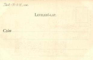 Pomáz, Teleki-Wattay kastély, templom. Kiadja Divald Károly 250. sz