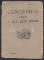 cca 1940 Zsoldkönyv, egyben személyazonossági igazolvány dr. Rosengberg (Rajki) Jenő, munkaszolgálat...