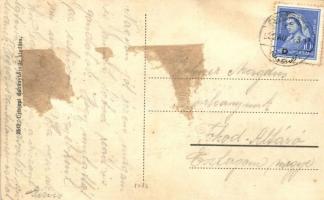 Tatabánya, Cementgyár, fogat; Újpesti dohánytőzsde kiadása (Rb)