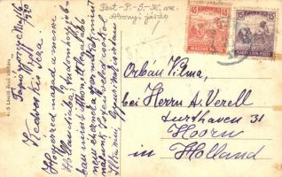 Tápiógyörgye, Római katolikus templom és iskola. Kiadja László Jenő