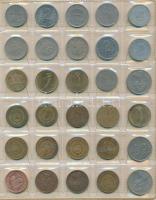 Vegyes: 333db-os kis fémpénz világgyűjtemény az 1800-as évek végétől a 2000-es évek elejéig, 10db be...