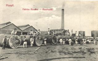 Ploiesti, Ploesti; Fabrica Romana-Americana / Romanian-American factory (EB)