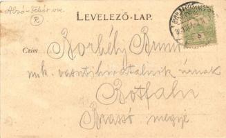 Gyulafehérvár, Carlsburg; Hunyadi tér, Weiss Bernát kereskedése, kiadja Weiss Bernát / square, shop