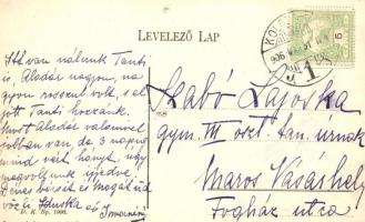 Kolozsvár, Deák Ferenc utca, piac. Kiadja Lepage Lajos / busy market place, vendors