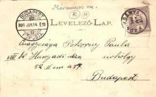 Máramaros, Parasztlakodalom; Mayer és Berger kiadása / peasant wedding, folklore