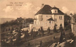 Budapest XI. Villa Mon Reve; Kelenhegyi út 47. (EK)