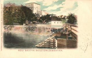 Besztercebánya, Banská Bystrica; Régi bástya, kiadja Ivánszky Elek könyvkereskedése / bastion (EK)