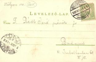 Besztercebánya, Banská Bystrica; Régi bástya, kiadja Ivánszky Elek könyvkereskedése / bastion (EK)