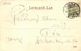 Kassa, Kosice; Az Erzsébet tér nagyvásárkor, Nyulászi Béla kiadása / market place