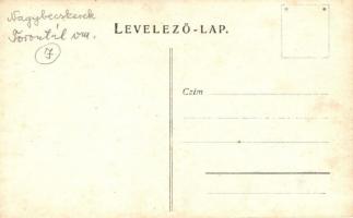 Nagybecskerek, Veliki Beckerek (?) Kocsmai ünnep / pub scene, photo