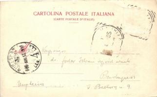 Genova, Piazza Umberto I., Via San Lorenzo / street, tram (Rb)