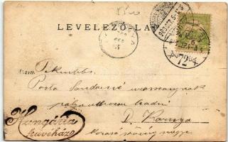 1903 Debrecen, Hungária Kávéház, Hazai Biztosító Társaság, photo (b)