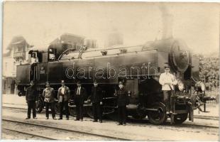 1927 378.63-as számú gőzmozdony / Vintage locomotive photo