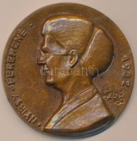 Solymári Valkó László (1909-1984) 1982. "Nyirsy Ferencné" egyoldalas Br plakett (74mm) T:2