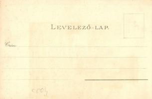 Budapest, Lánchíd, Künstlerpostkarte No. 2307. von Ottmar Zieher litho s: Raoul Frank