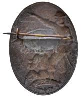 1953. Vasutas Cu turistajelvény (26x35mm) T:2