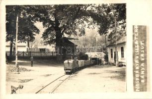 Nagybánya, Baia Mare; Veresvizi altárna, bányavasút, 'Nagybánya visszatért' / mine, tram-road, photo