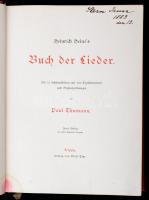 Heinrich Heine: Buch der Lieder. Illustrirt von P. Thumann. Zweite auflage, der ersten illustrirten ...