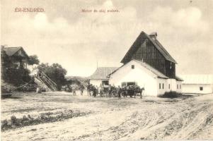 Érendréd, Andrid;  Motor és olaj malom, kiadja Vámoser Ödön / oil mill