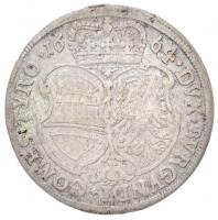 Ausztria 1664. 15kr Ag "Zsigmond Ferenc főherceg" Hall (5,58g) T:2,2- / 
Austria 1664. 15...