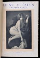 Victor Nadal: Le Nu au Salon. Premier volume. Paris, 1905, E. Bernard. Félbőr kötés. Francia nyelvű ...