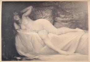 Victor Nadal: Le Nu au Salon. Premier volume. Paris, 1905, E. Bernard. Félbőr kötés. Francia nyelvű ...