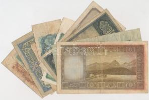 Csehszlovákia 1944. 1K + 1944. 100K + 1945. 20K + 1945. 100K  + 1946. 500K + 1950. 10K + 1953. 1K + ...