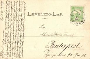 Enyicke, Haniska; Zárda, látkép; Nyulászi Béla kiadása / cloister