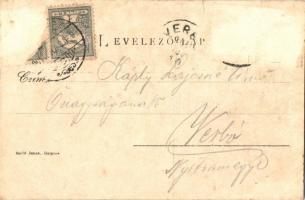 Galgóc, Hlohovec; Katolikus templom, ferences zárda; kiadja Szold Jakab / church, cloister (b)