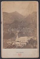 cca 1920 3 db. kabinetfotó Ausztriáról (Tirol-Pflersch, Altsohl, Kremnitz), Julius Franiscy, C.A. Cz...