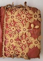 cca 1920 Horgolási minták gyűjteménye albumba kötve, összesen 103 db minta. / cca 1920 Knitting samp...