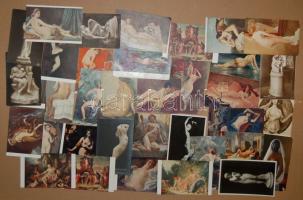 1945 Baranyai népviseletek 6db-os sorozat / Baranya folklore, series of 6 cards Sign:Pécsi Pilch D.