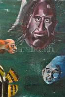 King jelzéssel: Arcos halak. Olaj, farost, 45×60 cm