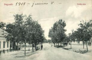 Nagysalló, Ivánka utca, Fray cég kiadása / street