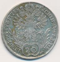 Ausztria 1778IC-FA 20kr Ag "Mária Terézia" (6,50g) T:2- rep., patina
Austria 1769IC-FA 20...