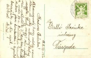 Rimaszombat, Rimavska Sobota; Lévai Izsó könyv- és papírkereskedése, dohány- és bélyegbolt; saját ki...