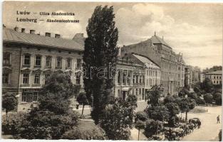 Lviv, Lwów, Lemberg; Ulica Akademicka / street