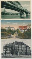 22 db RÉGI történelmi-magyar városképes lap, vegyes minőség / 22 old historical Hungarian town-view postcards, mixed quality