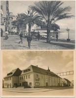 21 db RÉGI külföldi városképes lap, vegyes minőség / 21 old European town-view postcards, mixed qual...