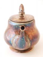 Alpakka kiöntő, jelzett, m: 9 cm