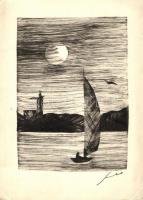 16 db vallásos témájú képeslap / 16 old religious postcards