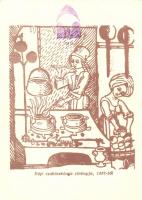 16 db vallásos témájú képeslap / 16 old religious postcards