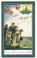 16 db vallásos témájú képeslap / 16 old religious postcards