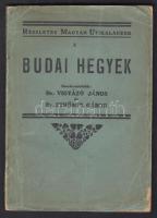 Budai hegyek részletes kalauza. Szerk.: Vigyázó János. Bp., 1934, Turistaság és Alpinizmus (Részletes magyar útikalauzok 1.). Kicsit kopott papírkötésben, egyébként jó állapotban.