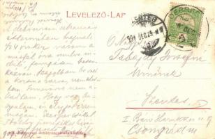 Debrecen, Piac utca a nagytemplom tornyából