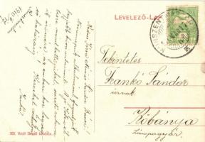 Kunszentmárton, Körös szálloda; 392. Wolf Dezső kiadása